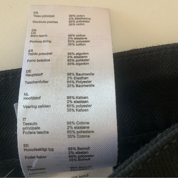 Maje Panako Fringe Hem Black Jeans - Picture 10 of 11